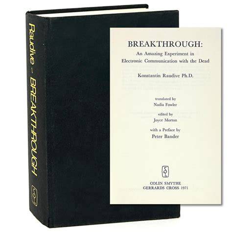 Breakthrough, Konstantin Raudive. First Edition.