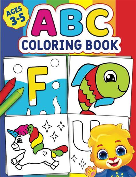 Brilliant Mind ABC Fun Book: Color , Match and Learn