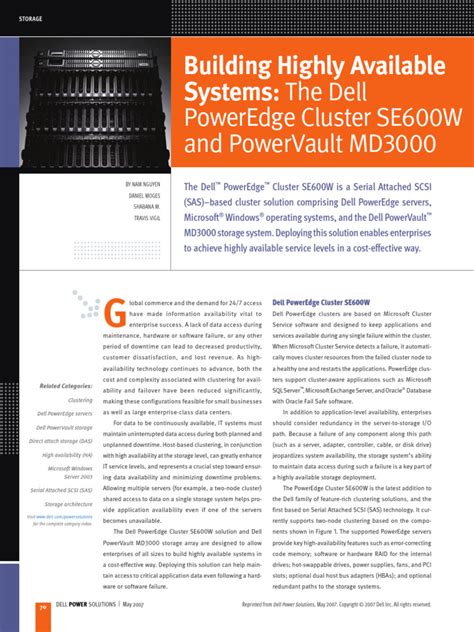 Building Highly Available Systems