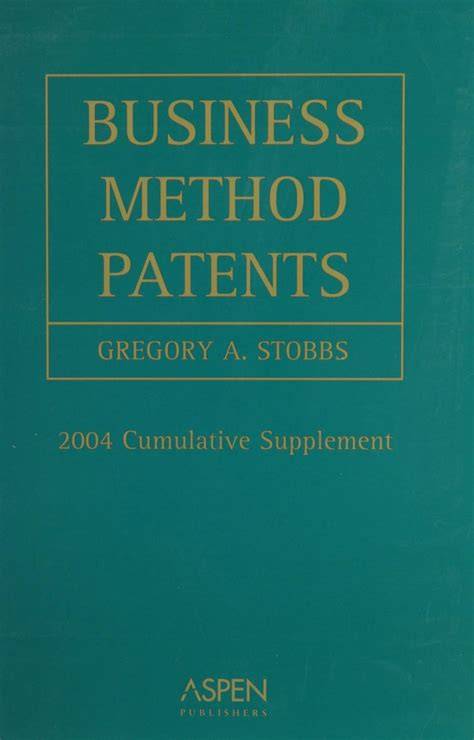 Business Method Patents: Cumulative Supplement