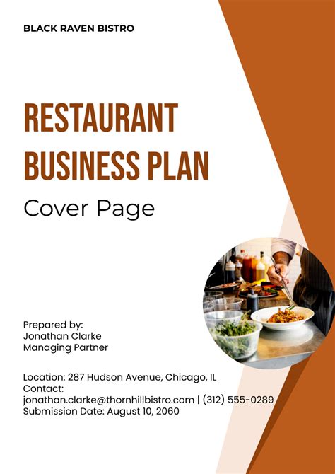 Business Plan For Subway Restaurant