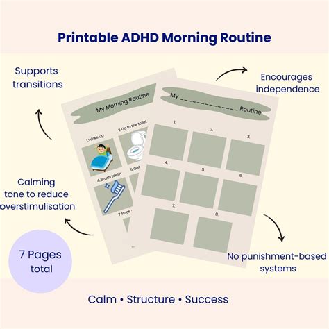 Busy MOM's - ADHD Morning Routine Tracker