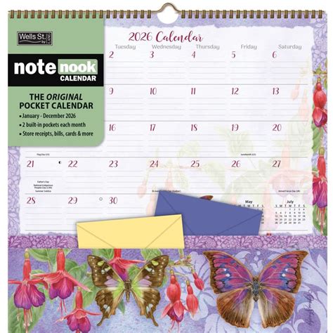 Butterflies 2017 Note Nook