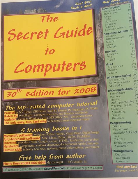 Buyers Guide from Secret Guide to Computers