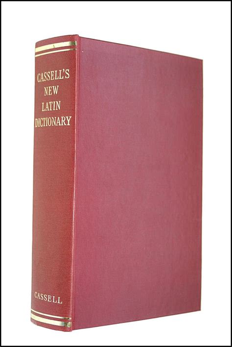CASSELL'S NEW LATIN DICTIONARY
