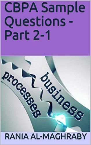 CBPA Sample Questions - Part 1