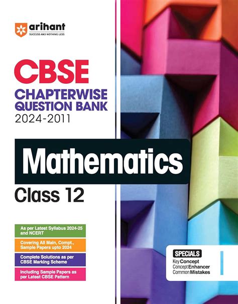 CBSE Chapterwise Mathematics 12th