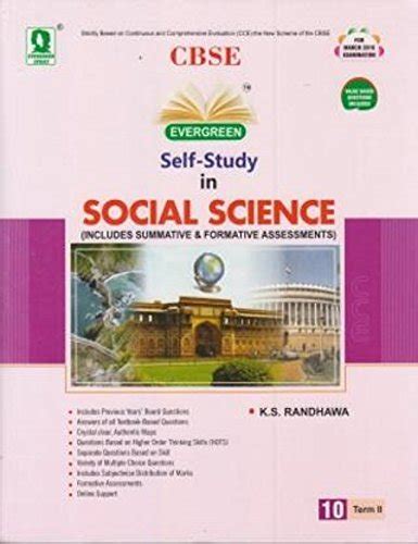 CBSE Self Study in Social Science Term II Class - 10