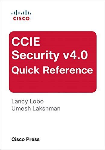 CCIE Security V4.0 Quick Reference