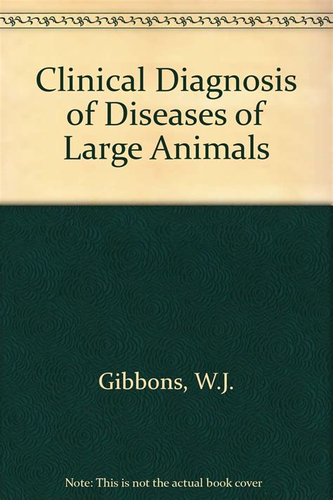 CLINICAL DIAGNOSIS OF DISEASES OF LARGE ANIMALS