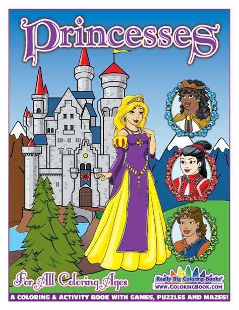 COLORING BOOK - THE PRINCESSES