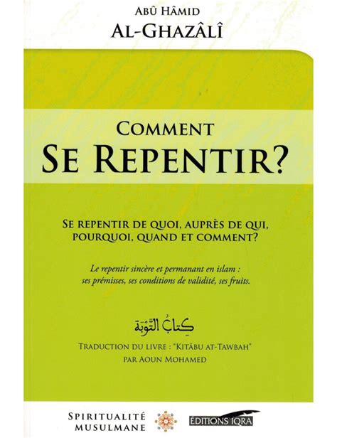 COMMENT SE REPENTIR