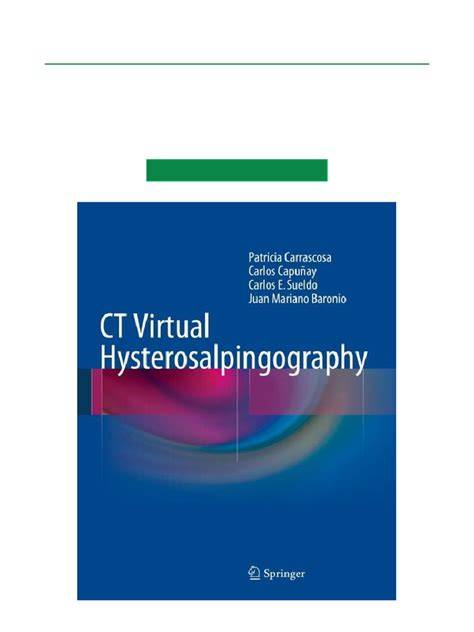 CT Virtual Hysterosalpingography