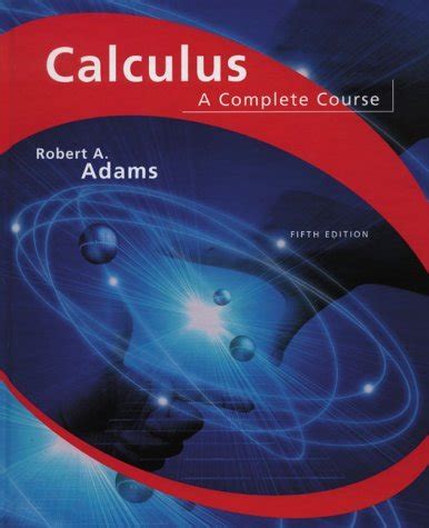 Calculus: A Complete Course (5th Edition)
