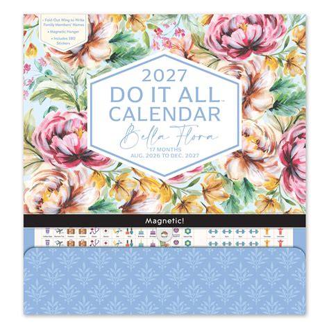 Calendari Flora 2027