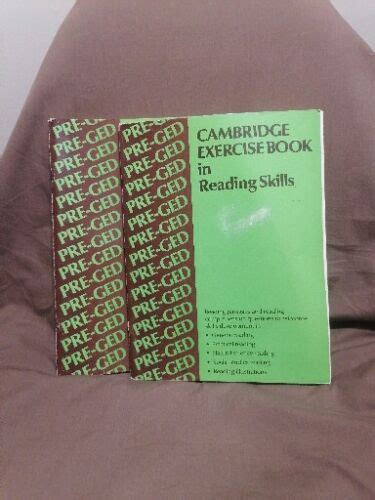 Cambridge Exercise Book in Language Skills/Pre-Ged