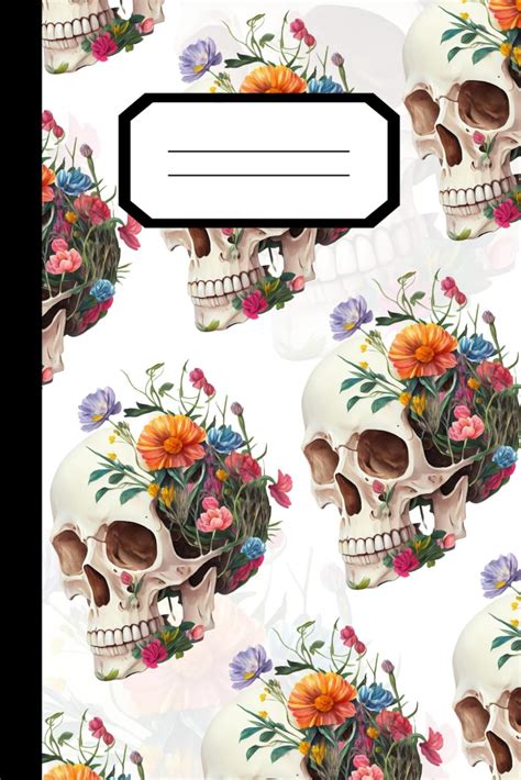 Candy Skull Notebook