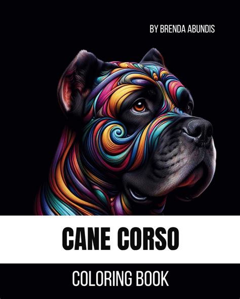 Cane Corso Coloring Book