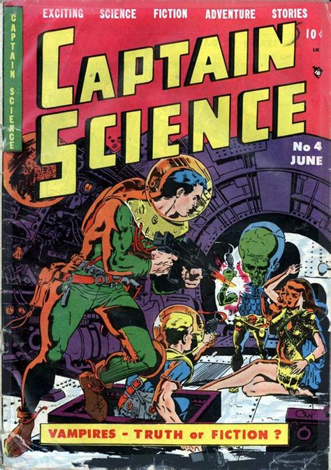 Captain Science #4 - Version 1