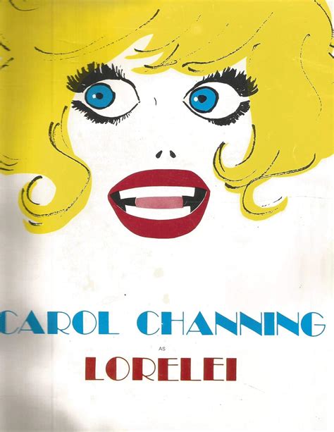 Carol channing lorelei program