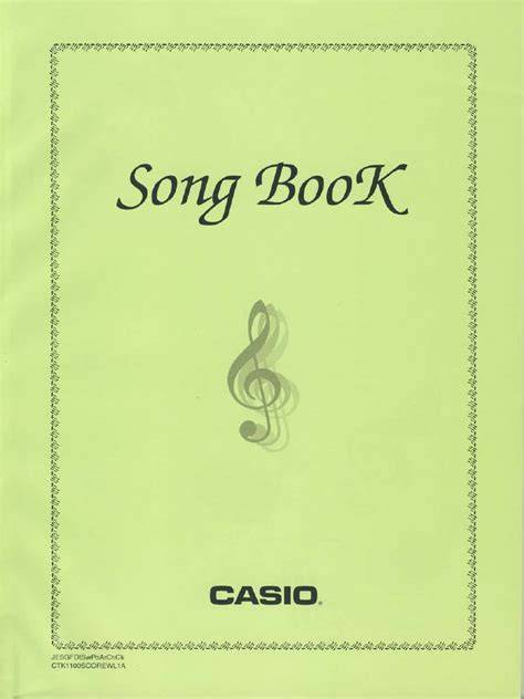 Casio Song Book
