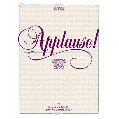 Cause for Applause Lecture Notes