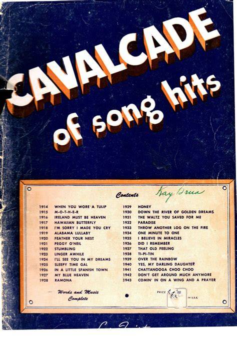 Cavalcade of Song Hits