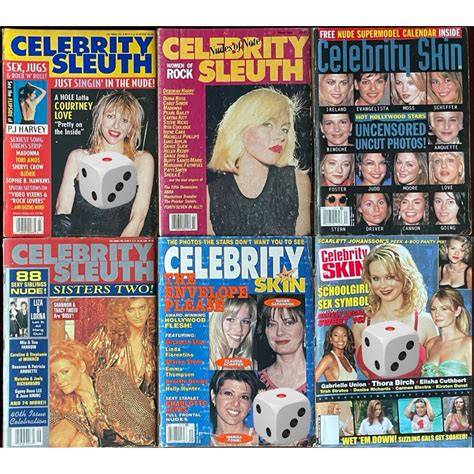 Celebrity Sleuth Magazine Issue # 38 2005