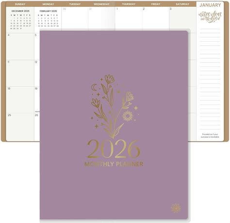 Celestial Planner 2026: July - December