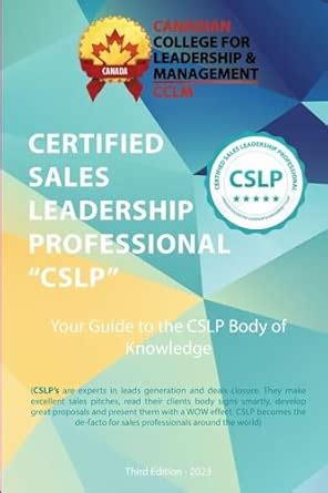 Certified Sales Professional CSLP Body of Knowledge