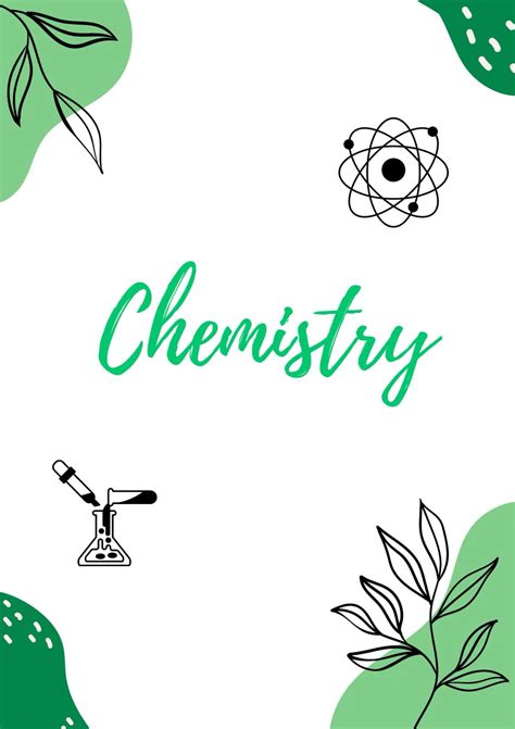 Chemistry Note Book