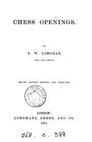 Chess Openings (1874)