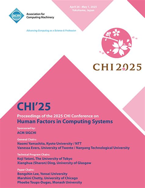 Chi 95: Conference on Human Factors in Computing Systems