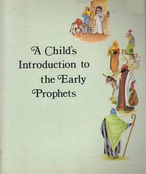 Child's Introduction to Early Prophets