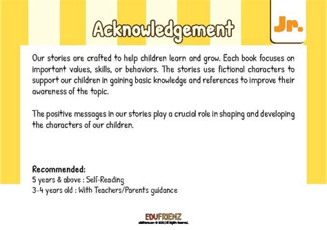 Child development, commitment and responsibility