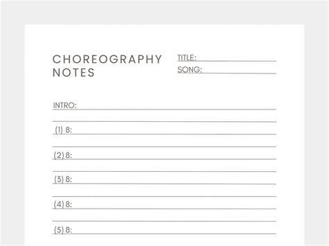 Chinese Dance Notes: paper