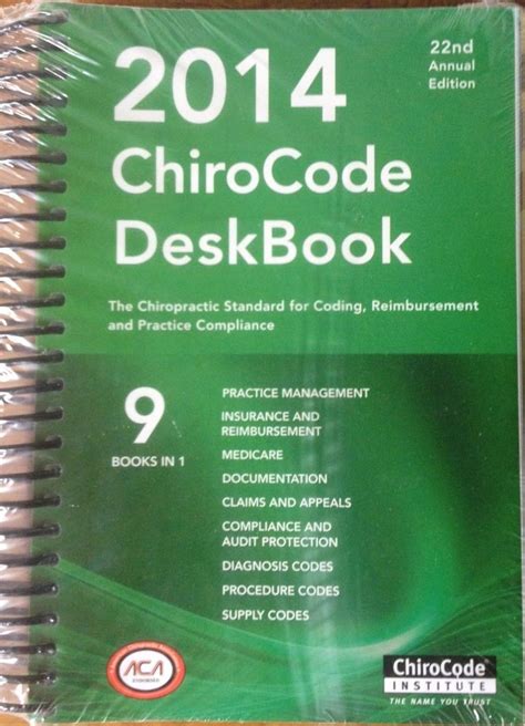 Chirocode Deskbook (2008 Chirocode Deskbook)