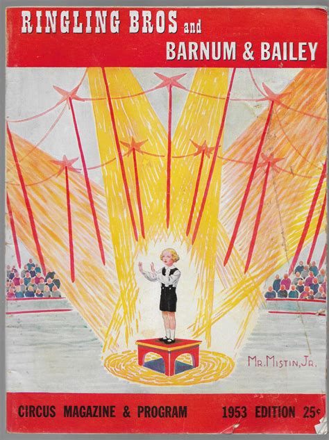 Circus Magazine & Program: 1953 Edition.