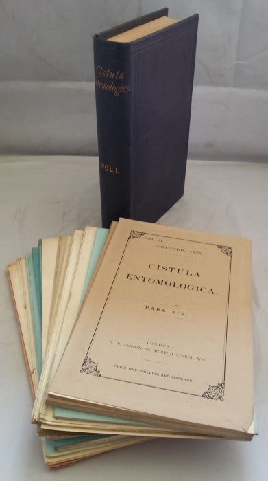 Cistula Entomologica