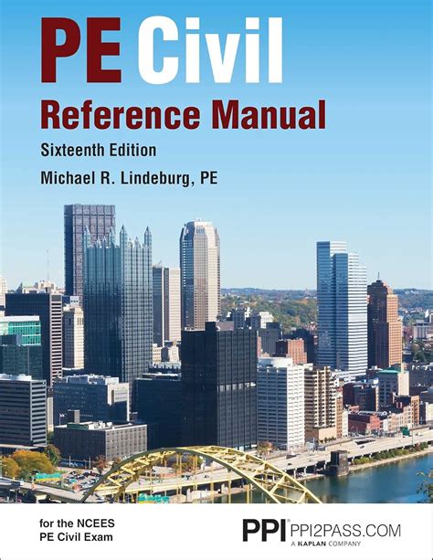 Civil Breadth Reference Manual for Civil PE License