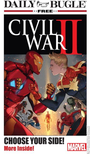 Civil War II Daily Bugle Newspaper