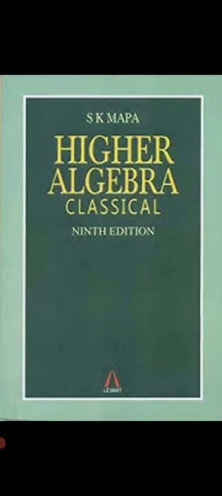 Classical Algebra