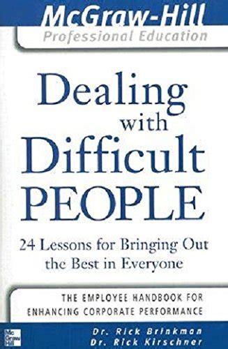 CliffsNotes Dealing with Difficult People