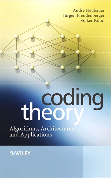 Coding Theory: Algorithms, Architectures and Applications