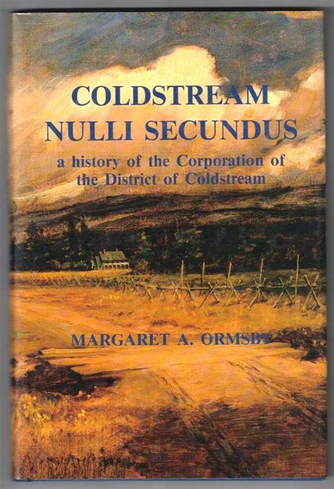 Coldstream: Nulli Secundus