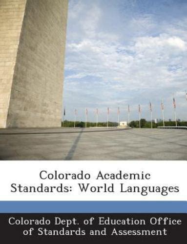 Colorado Academic Standards: World Languages