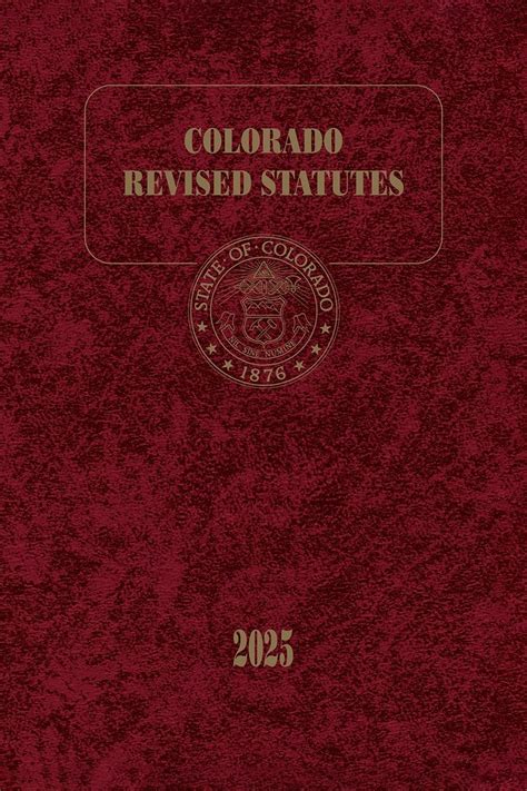 Colorado statutes annotated