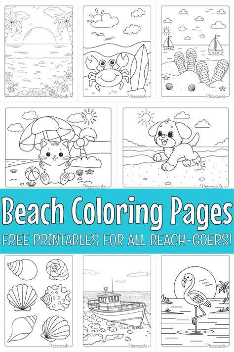 Coloring Beach Book: Coloring Beach Book