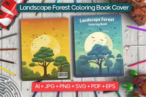 Coloring Book Coloring the Forest