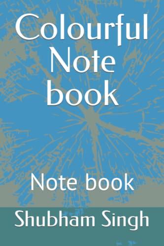 Colourful Note book